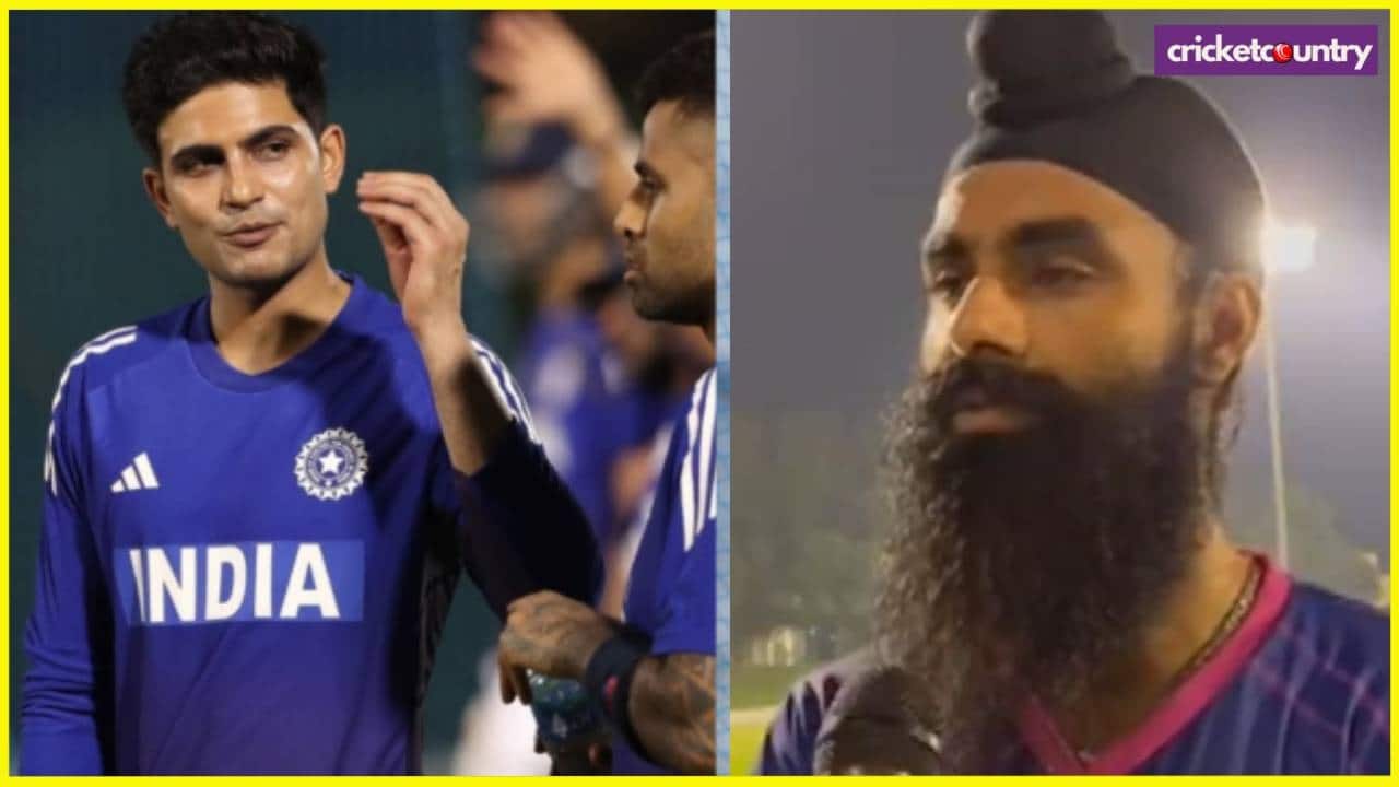 Simranjeet Singh on Shubman Gill