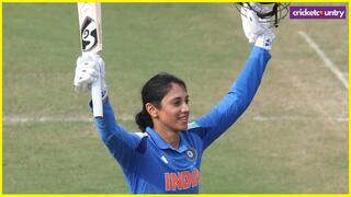 Smriti Mandhana slams 91-ball 117, records second fastest ODI century by an Indian woman vs Australia