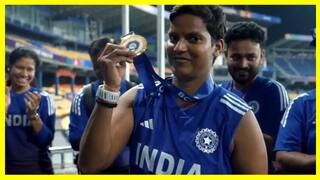 Watch: Deepti Sharma awarded best fielder medal after stunning run-out against Pakistan