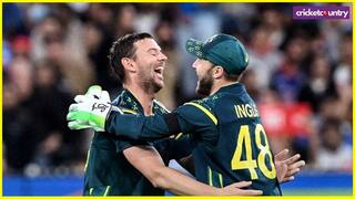 Josh Hazlewood Shines Australia beat India by four wickets in 2nd T20I