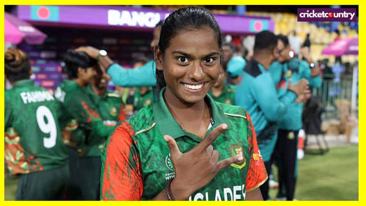 WATCH: Bangladesh star Marufa Akter Breaks down after great performance against Pakistan ‘We couldn’t even afford new clothes for Eid’