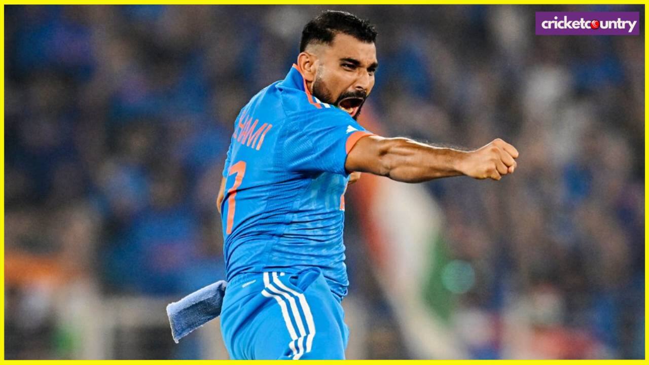 Mohammad Shami bowling