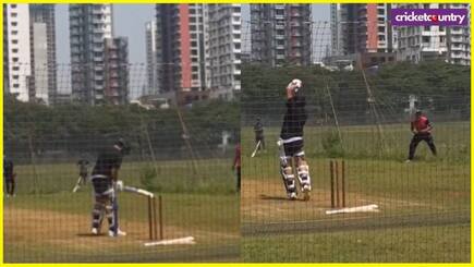 Rohit Sharma trains with Abhishek Nayar at Mumbais Shivaji Park Ahead of Australia tour