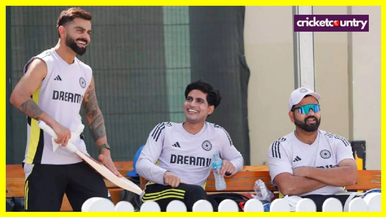 Virat Kohli, Shubman Gill and Rohit Sharma