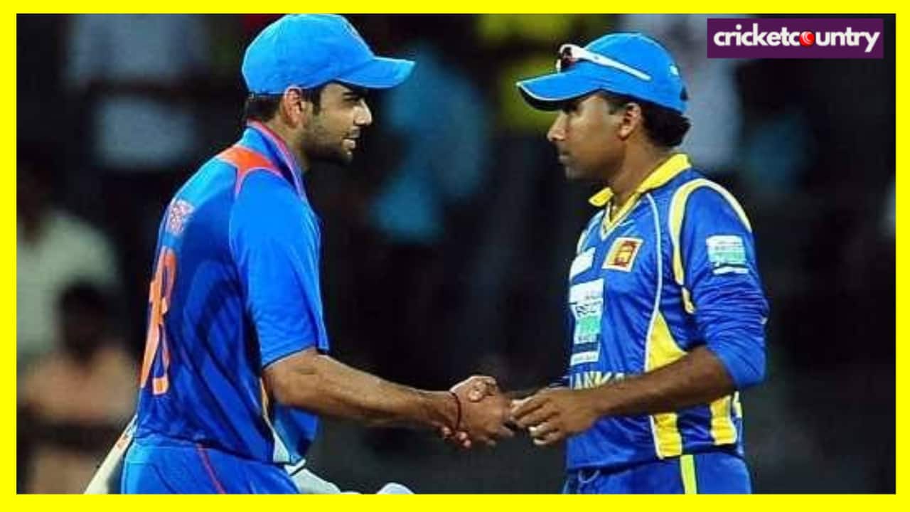 Virat Kohli and Mahela Jayawardene