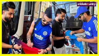 Watch: Virat Kohli and Rohit Sharma made a Pakistani fan’s day in Perth, video goes viral