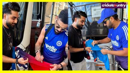 Watch: Virat Kohli and Rohit Sharma made a Pakistani fan’s day in Perth, video goes viral