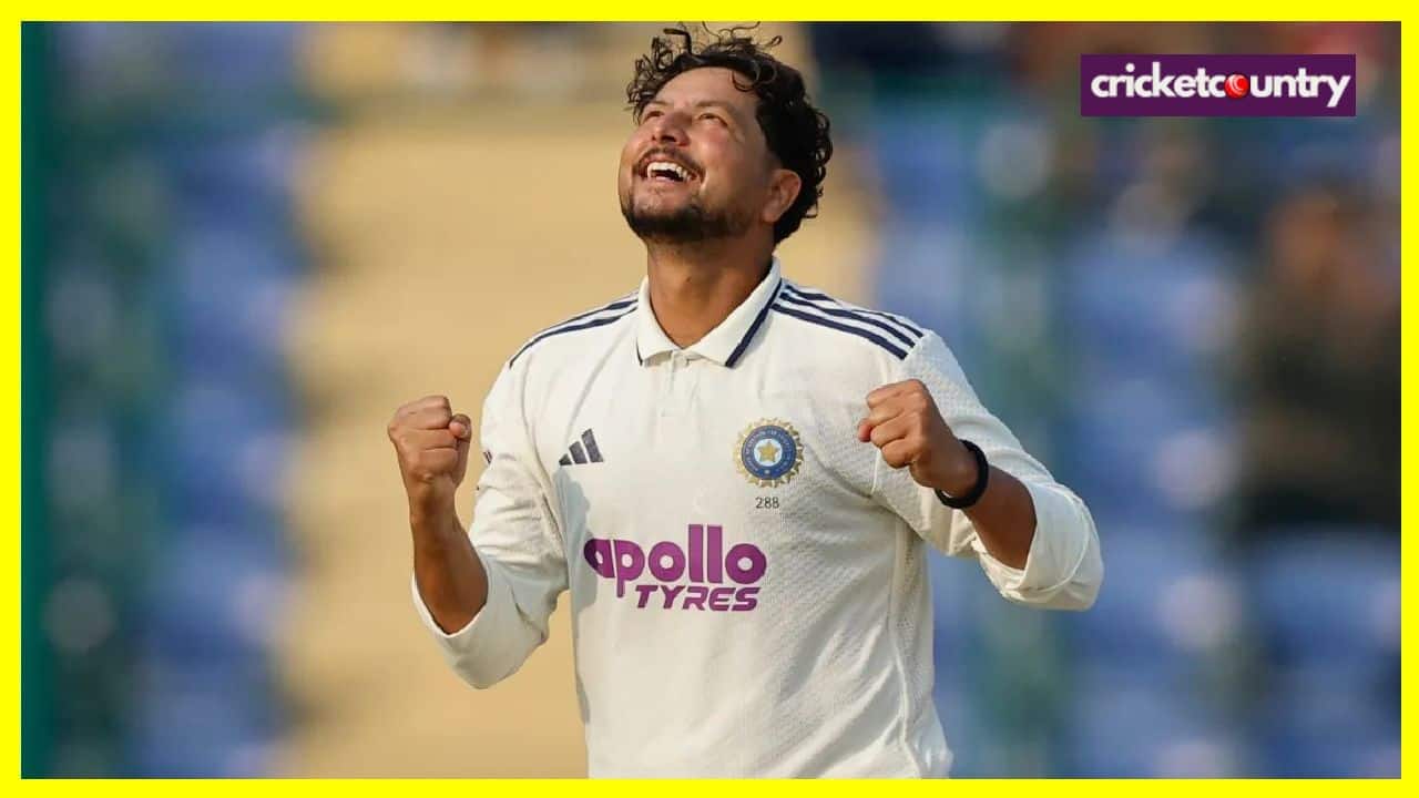 Kuldeep Yadav took 2 wickets in first innings against South Africa in Kolkata Test