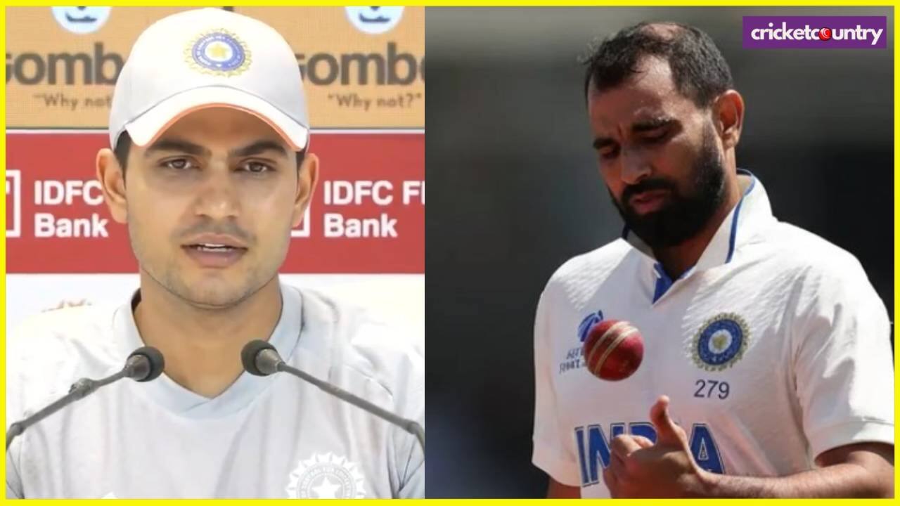 Shubman Gill on mohammad Shami