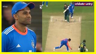 Watch: Varun Chakravarthy’s smart reaction to Tim David’s move makes Suryakumar Yadav smile