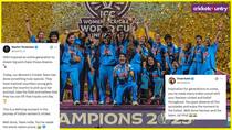 Sachin tendulkar Virat Kohli congratulate Indian women team for odi world Cup 2025 Title