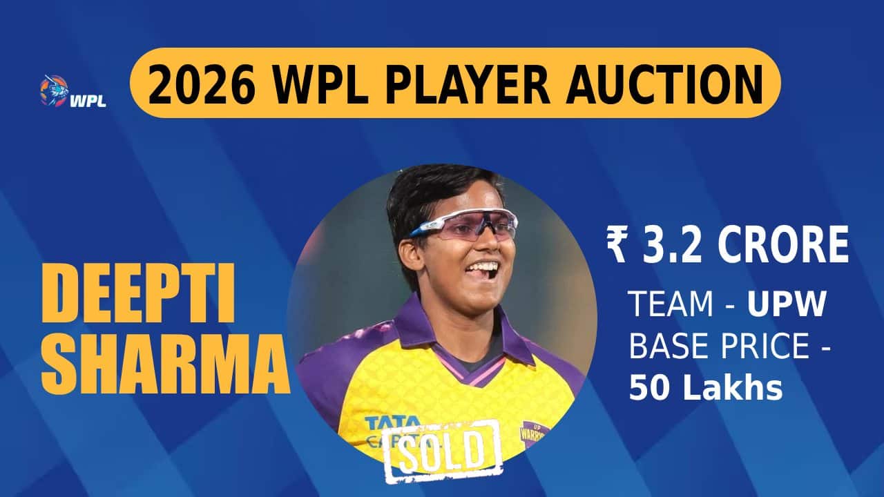 Deepti Sharma in WPL