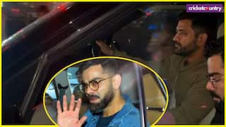 WATCH Dinner Party at MS Dhoni’s House in Ranchi Virat Kohli seen in Car With Former India captain