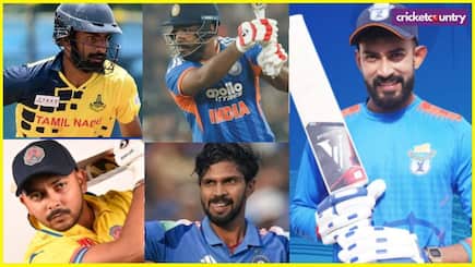 Highest Individual Score in Vijay Hazare Trophy Narayan Jagadeeshan Prithvi Shaw Ruturaj Gaikwad Sanju Samson Swastik Samal
