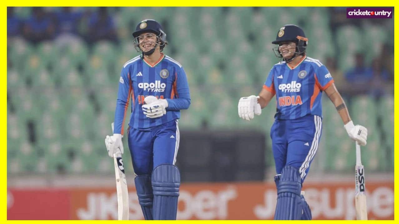 Mandhana, Shefali’s record stand fires India to 221/2 against Sri Lanka in 4th women’s T20I