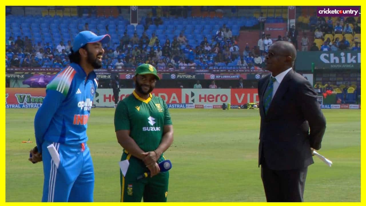 WATCH: KL Rahul celebrates after winning a crucial toss in series decider vs South Africa