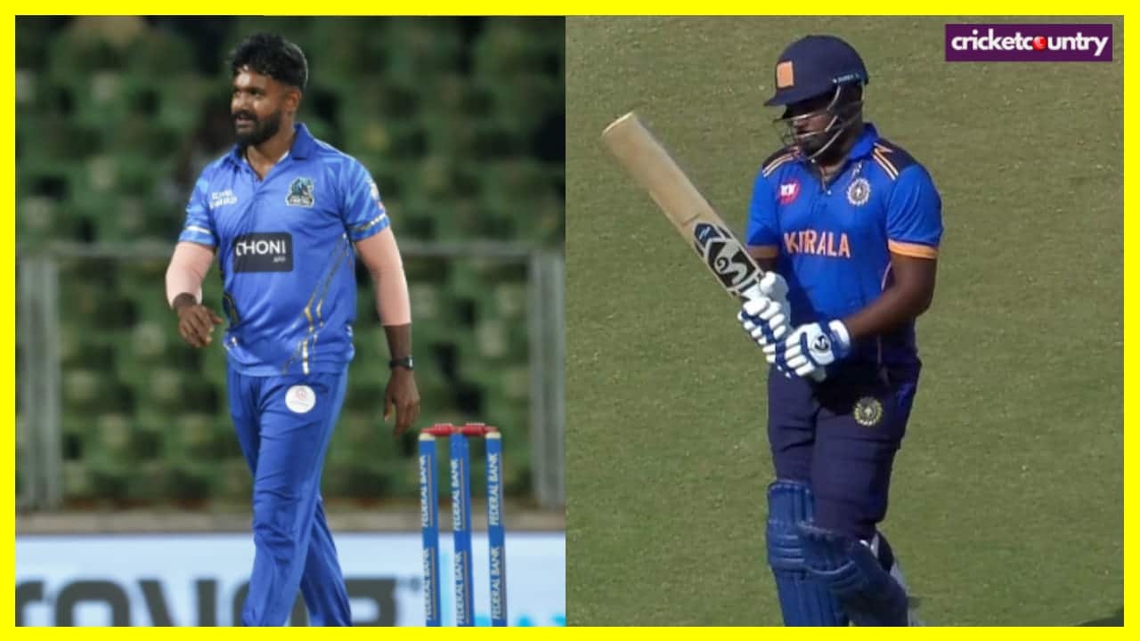 KM Asif and Sanju Samson