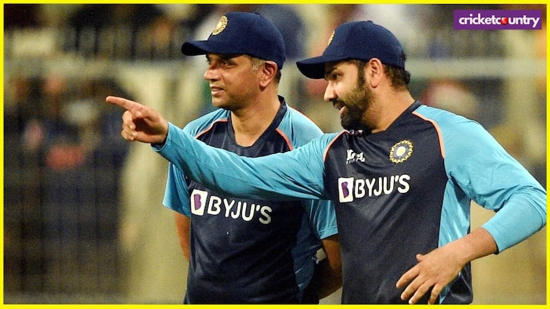 Rohit-Sharma-Rahul-Dravid Rohit-Sharma-Rahul-Dravid