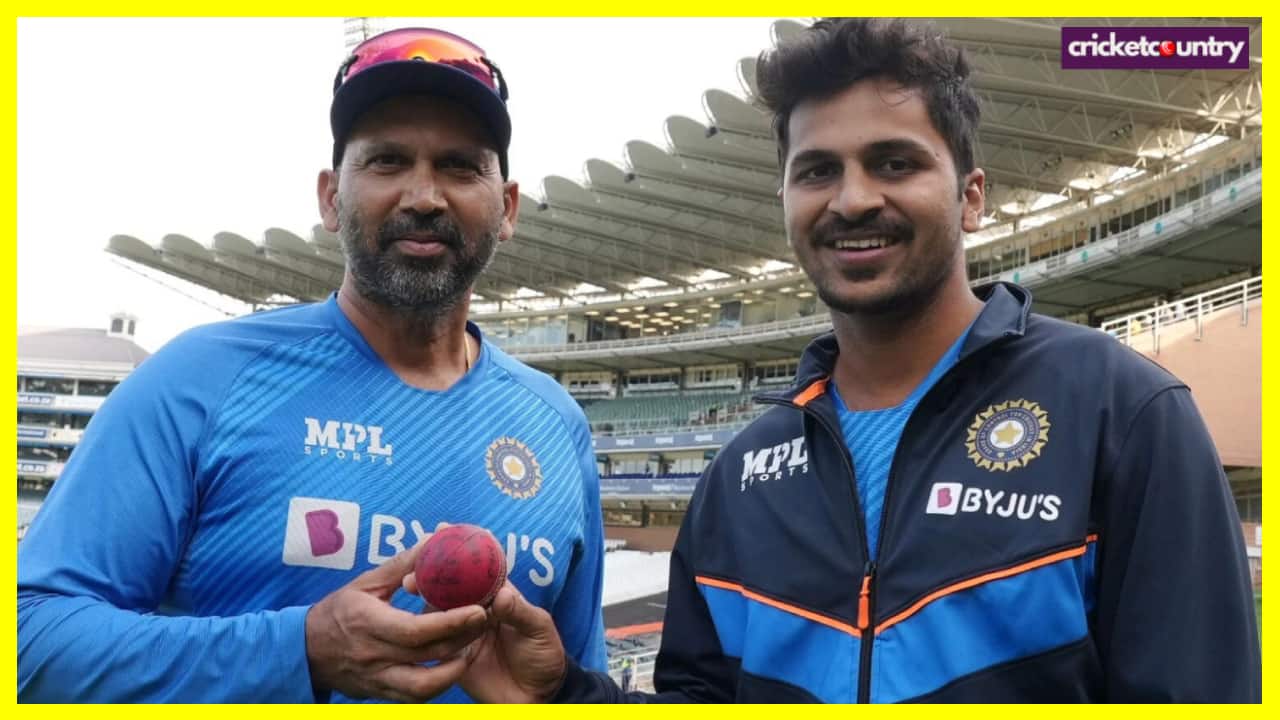 Shardul Thakur and Paras Mhambrey