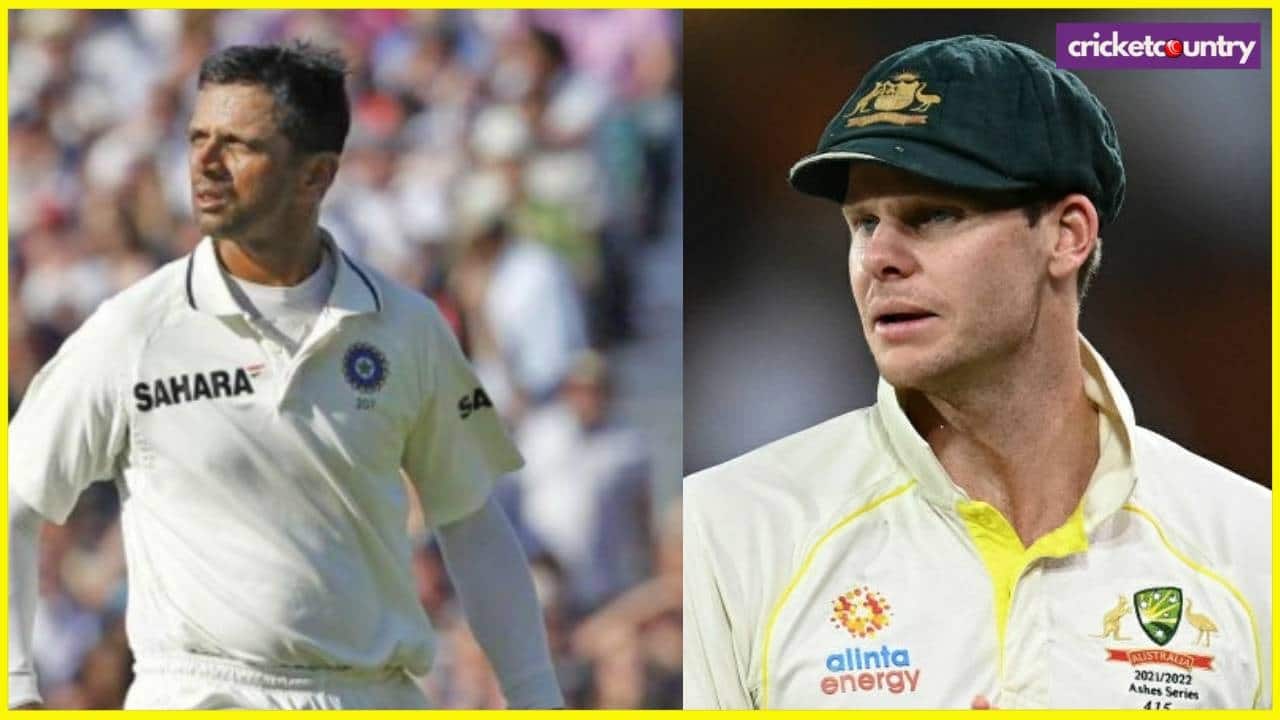 Steve Smith Rahul Dravid