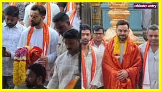 WATCH: Virat Kohli offers prayers at Narasimha Swamy Temple after India’s series win