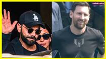 Virat Kohli and Anushka Sharma snapped at Mumbai Airport, set to meet Football legend Lionel Messi ?