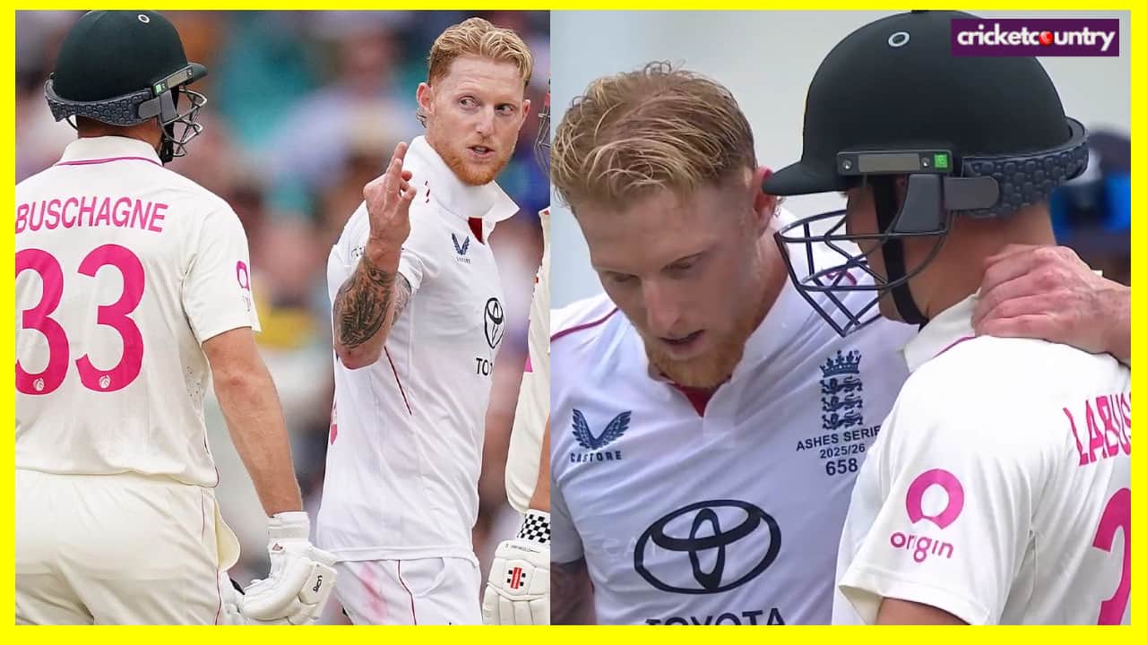 Ben Stokes and Marnus Labuschangne