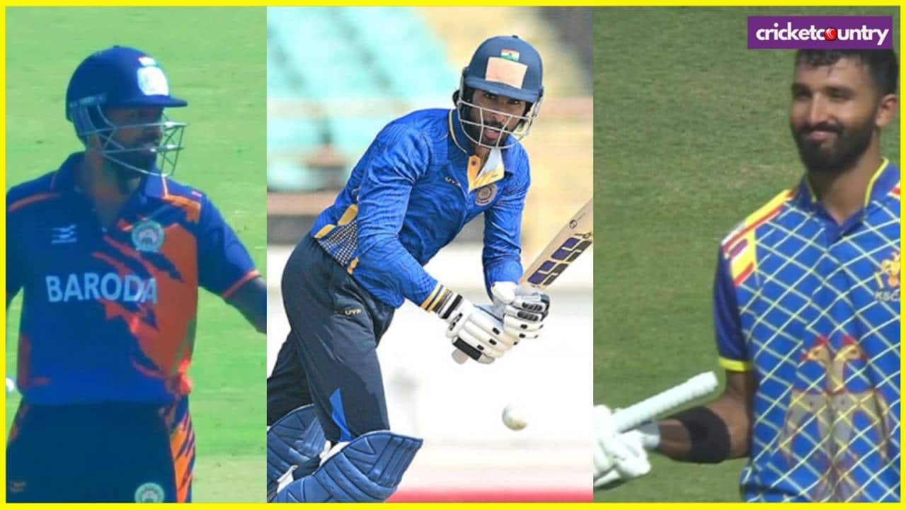 Century in Vijay Hazare Trophy