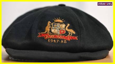 Don Bradman’s 1947 Baggy Green cap sells for MASSIVE price at Gold Coast auction