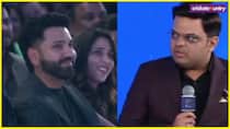 Rohit Sharma reaction Viral after ICC President Jay Shah called him as captain