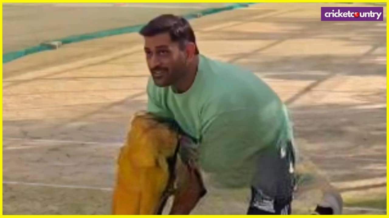 MS Dhoni Practice
