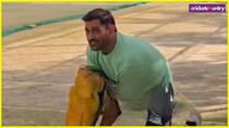 MS Dhoni back in action gearing up for IPL 2026 Watch Video