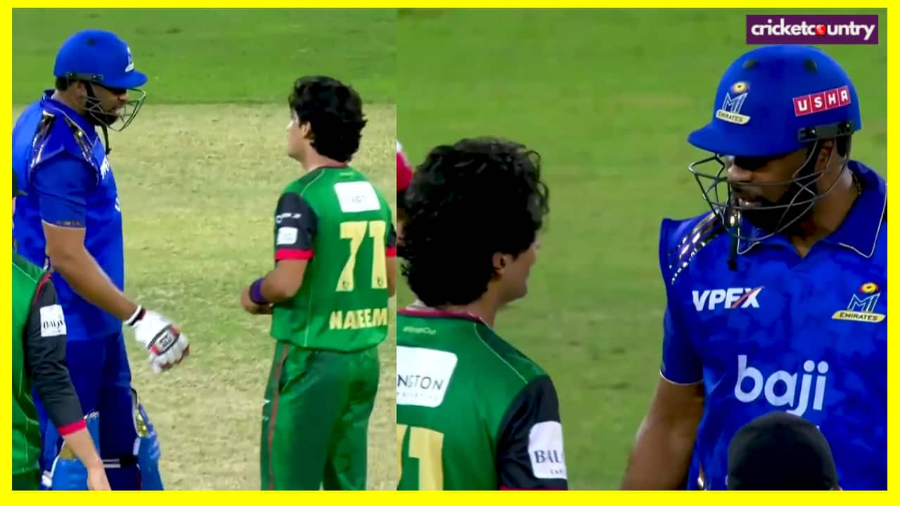 Naseem Shah and Kieron Pollard