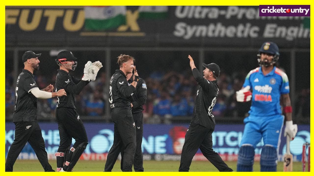 New Zealand beats India by 41 runs and creates history in three ODI match
