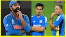 Rohit Sharma, Gautam Gambhir and Ajit Agarkar