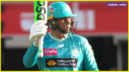 Usman Khawaja Powerful Innings in Big bash league Comeback Match against Sydney Thunder