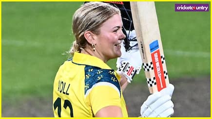 INDW vs AUSW: Georgia Voll’s century guides Australia Women to win over India