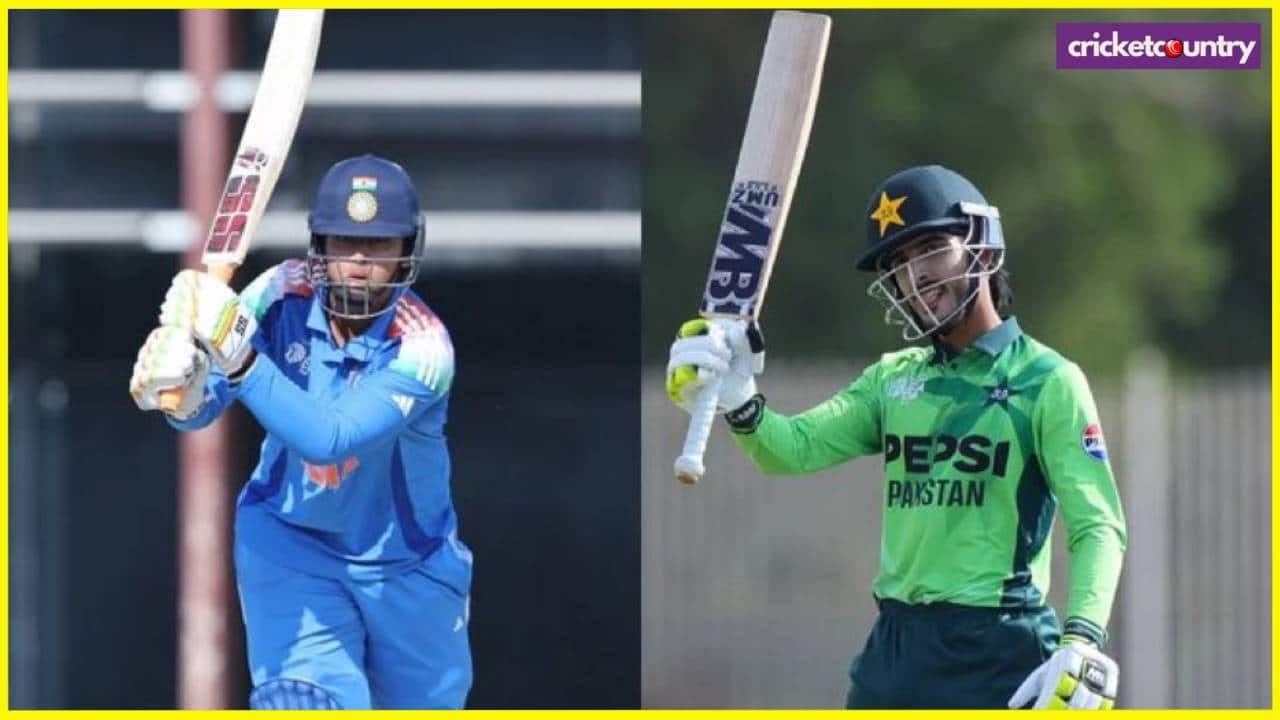 IND U19 VS PAK U19