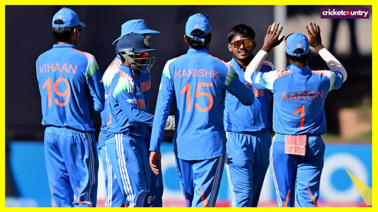 IND U19 vs AFG U19 WC Semifinal