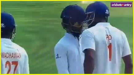 WATCH: J&K’s Paras Dogra headbutts Karnataka fielder KV Anish in heated Ranji Trophy final clash, video goes viral