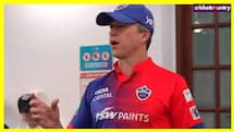 Delhi Capitals head coach Jonathan Batty reacts after DC’s fourth consecutive loss in WPL final