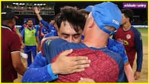 Rashid Khan breaks down as Afghanistan say goodbye to Jonathan Trott after big win, says…