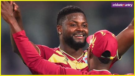 Romario Shepherd takes hat-trick & fifer as West Indies beat Scotland in T20 World Cup 2026