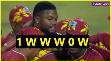 Romario Shepherd creates History with fifer and Hat-trick in T20 World Cup 2026 against Scotland