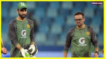 Mike Hesson reacts to viral Salman Agha bottle throw video ahead of NZ vs PAK Super 8 clash, says…