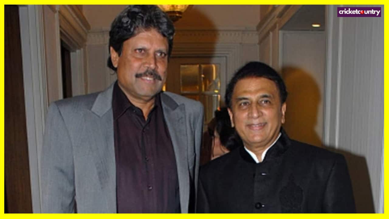 Sunil Gavaskar and Kapil Dev