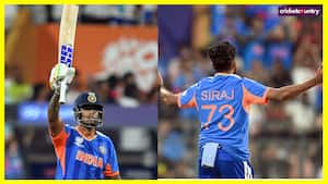 Suryakumar Yadav and Mohammed Siraj