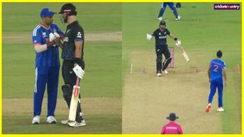 Arshdeep Singh and Daryl Mitchell Heated Moment