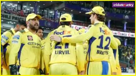 Dewald Brevis is out with side strain another big blow for CSK after MS Dhoni Injury