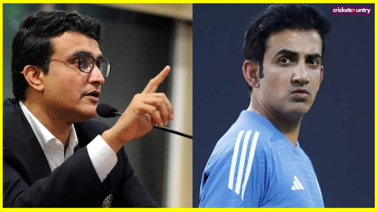 Gautam Gambhir and Sourav Ganguly